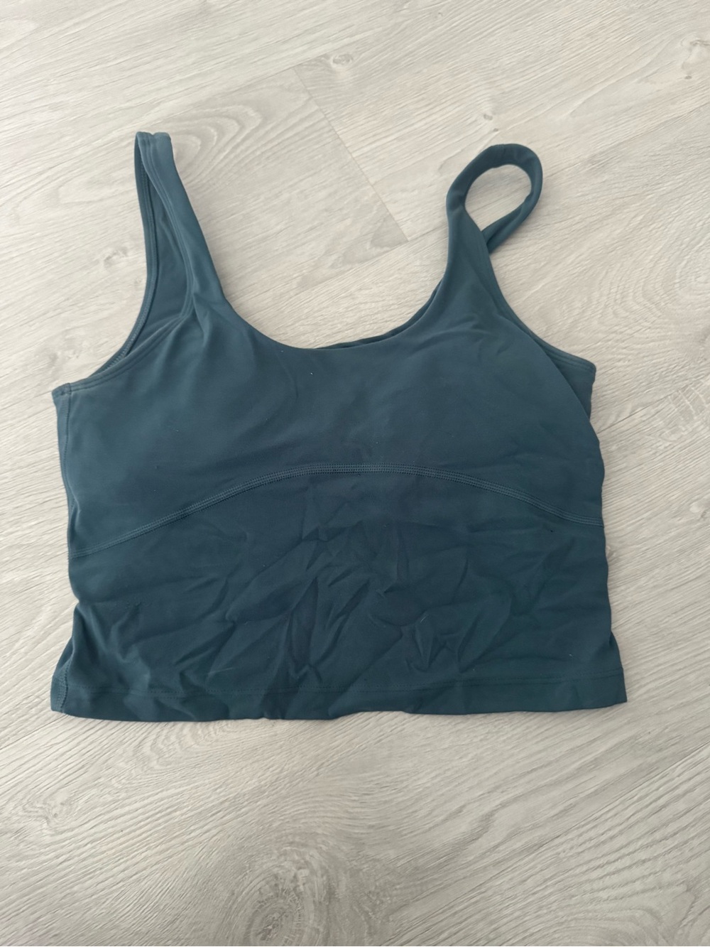 TNA Black Cropped Tank Top